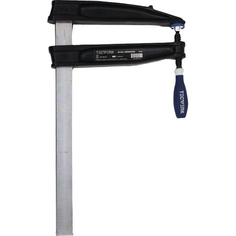 Pince à vis de serrage profond profondeur de serrage 400mm ouverture 250mm poignée 3K 45x12mm TECWERK (1/2)