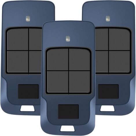 Remplacement de la télécommande Mitto 2, Télécommande 433.92 MHz 4 canaux, télécommande Compatible avec Mitto Cool C2, MITTO COOL C4, MITTO 4 (Lot de 3)-Karteo (1/5)