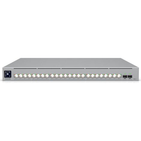 Ubiquiti UniFi ECS-24-POE switch Gestionado L2/L3 10G Ethernet (100/1000/10000) Energía buena Ethernet (PoE) 1U Gris (1/5)