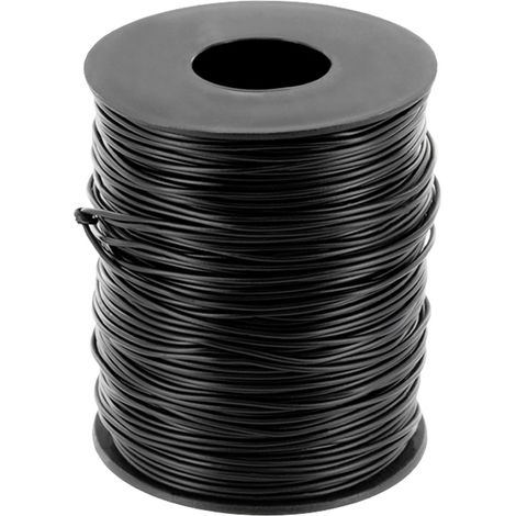 econ connect KD05SW100 Schaltdraht  1 x 0.2 mm² Schwarz 100 m