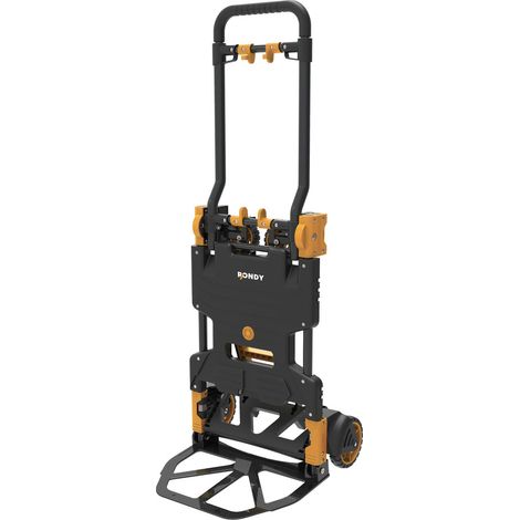 Diable - chariot aluminium 2 en 1 - Capacité 70kg en diable 137kg en chariot (1/5)