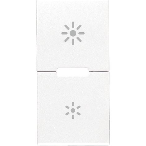 VIMAR - 20755.3.B Zwei Halbtasten 1M Dimmer weiß