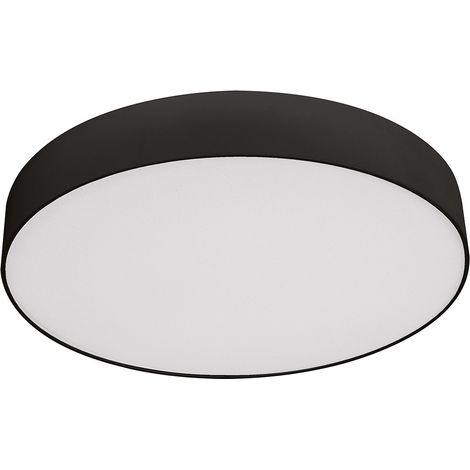 Plafonnier Gpl383 En Thermoplastique Noir - 40W Led High Cri 90, Cct Sélectionnable 3000K/4000K/5000K - Gealuce Interior Ip20 (1/2)