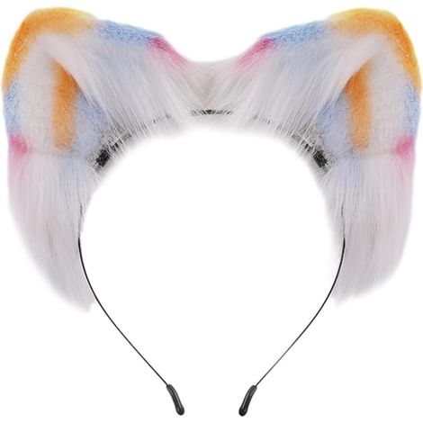 Bandeau d'oreille cosplay pour femme, étudiants, carnavals, personnage d'anime, bandeau en peluche, serre-tête pour cheveux de Noël (1/5)