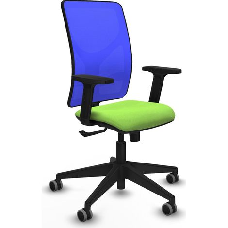 Chaise ergonomique piqueras y crespo Motilla noir mousse épaisse (1/2)
