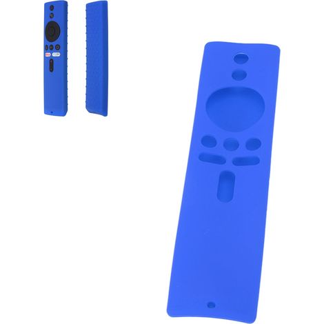 Étui de protection en silicone bleu compatible avec la télécommande Xiaomi Mi Box S 4K TV Stick (1/5)