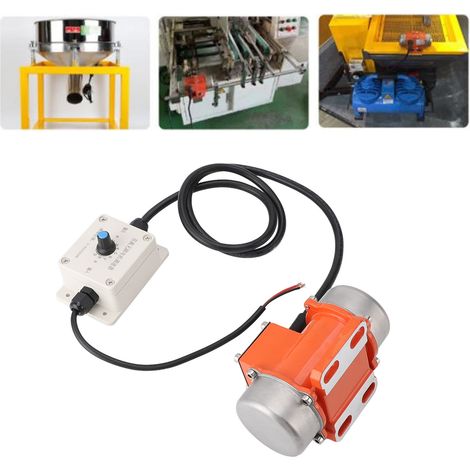 Moteur Vibrant sans Balai 12V 4000RPM pour Béton Petit Vibrateur Électrique Régulable IP65 pour Table Vibrante Sable Mélangeur de Béton - KZQ (1/5)