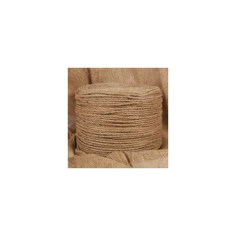 Juteseil, 25 m lang, 6 mm dick - Crezuo