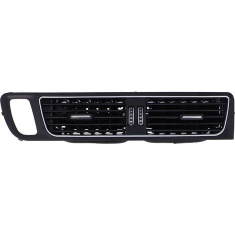 Grille d'aération centrale Audi Q5 2009-2018 – ABS noir – Installation facile – Circulation d'air optimale – Remplacement direct - 8R1820951GWVF-PT