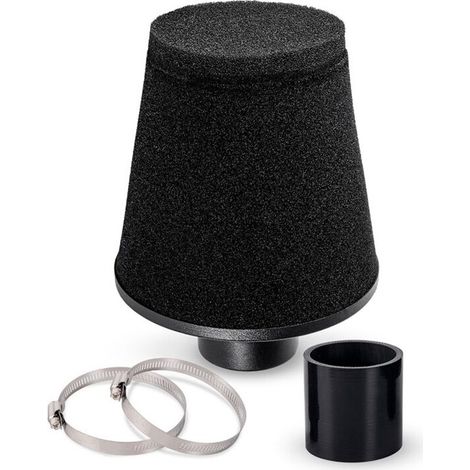 Adecuado para filtros de aire universales para automóviles, 76 mm, con forma de hongo, repuestos para automóviles, elemento filtrante de 76 mm. (1/3)