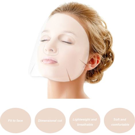 40 masques faciaux compressés en tissu non tissé, à fabriquer soi-même, pour la maison et les voyages. (1/5)