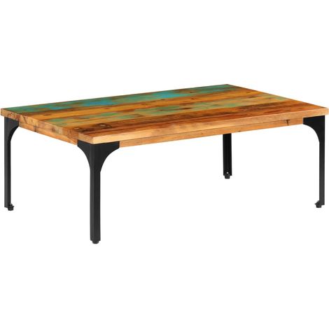 Couchtisch 100x60x35 cm Altholz Massiv