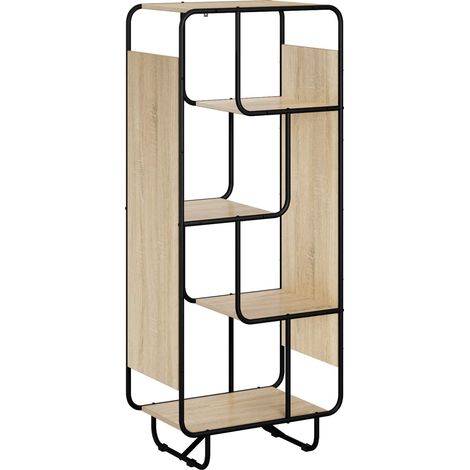 Highboard Sonoma-Eiche 60 x 37,5 x 144 cm Holzwerkstoff vidaXL (1/5)