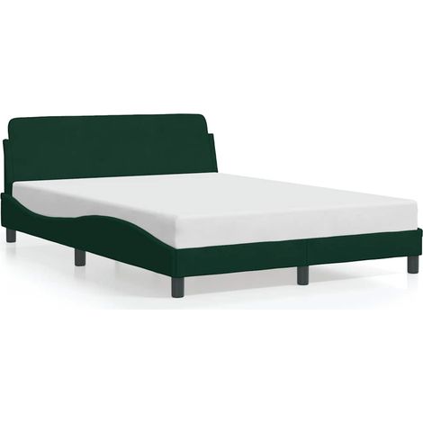Maison Exclusive - Giroletto Dover Verde Scuro 120x200 cm in Velluto (1/5)