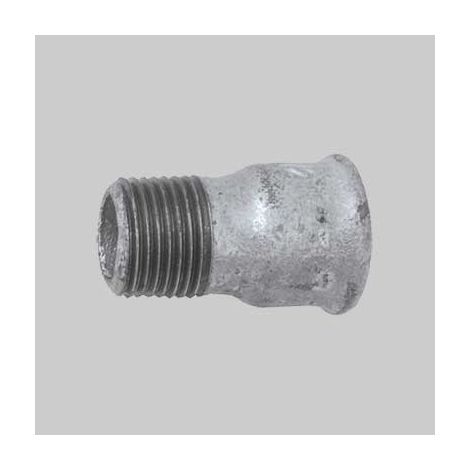 MANICOTTO RIDOTTO MASCHIO/FEMMINA ZINCATO  2 x 11/4     MADE IN ITALY