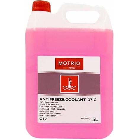 Renault Motrio G12 Liquido Refrigerante 5 Litros 8660006878 (1/4)