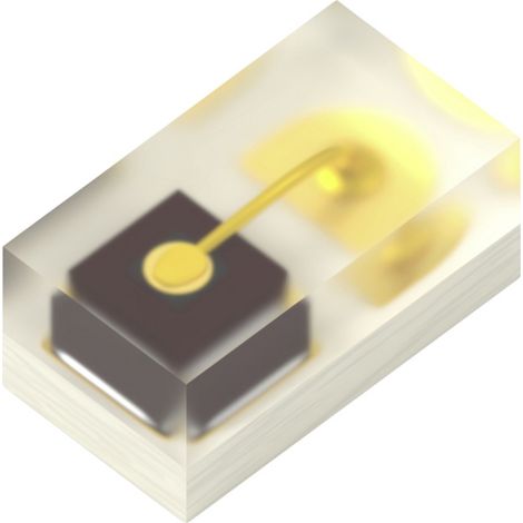 Kingbright KPG-0402SYKKC-TT LED CMS jaune 30 mcd 140 ° 40 mA