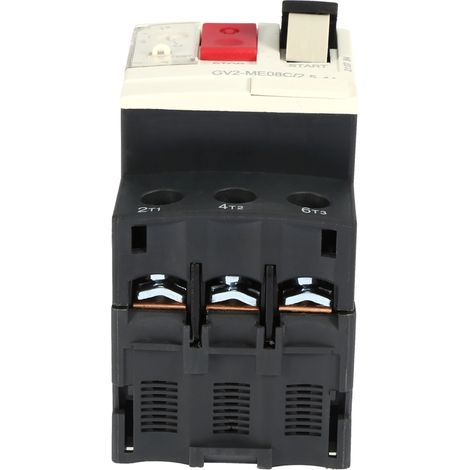 Disjoncteur de protection moteur GV2-ME08C, interrupteur de protection moteur 2,54 A (1/5)