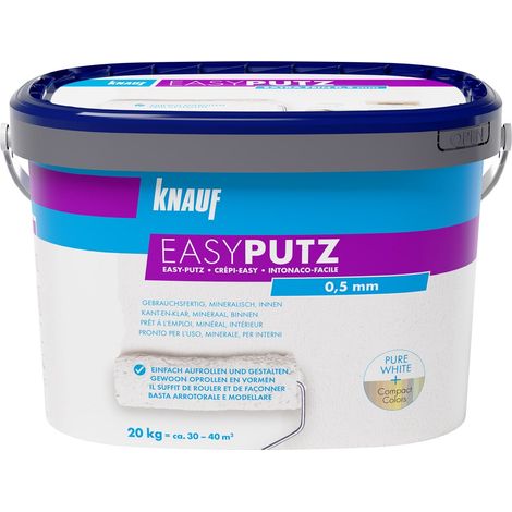 Knauf EasyPutz Streichputz 20 kg 0,5 mm weiß
