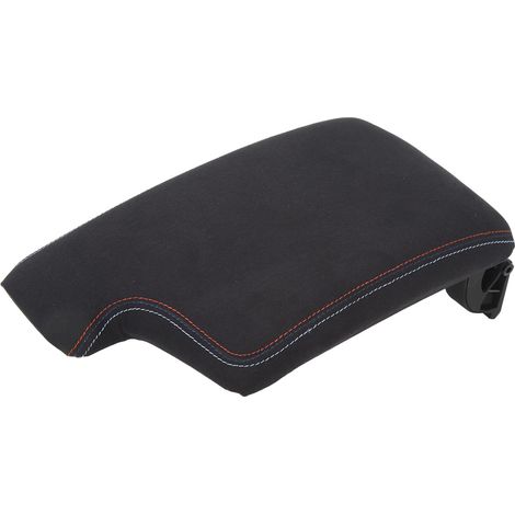 Mittelarmlehnenbezug 9134486 Schwarz Komfortabler Stoff Schutzhülle für 3er E90 E92 Weiche Haptik Elegant (1/5)