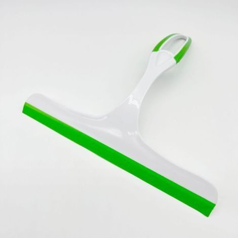Mini Raclette en Caoutchouc pour Nettoyer les Fenêtres, les Voitures, les Salles de Bains, les Miroirs, les Douches (Vert) (1/5)