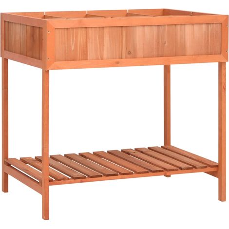 Herb Planter 80x60x80 cm Solid Firwood vidaXL