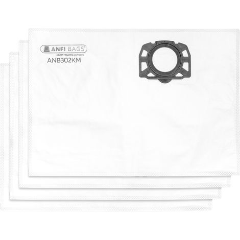 Kärcher Sacs Aspirateur Wd3 - 4 Pièces - Microwol - Filtrants - Compatibles Se4001 (1/5)