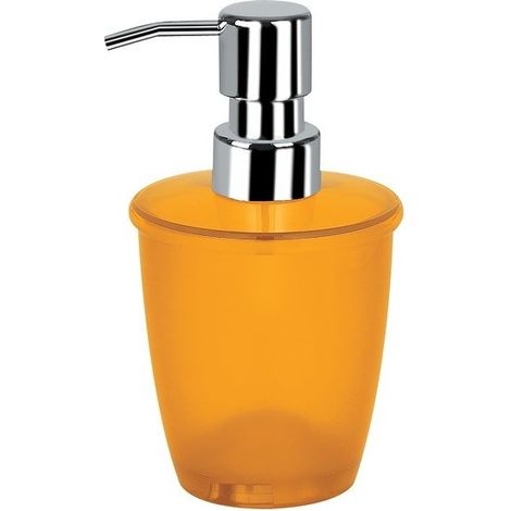 Dispensador de jabón TORONTO naranja Spirella