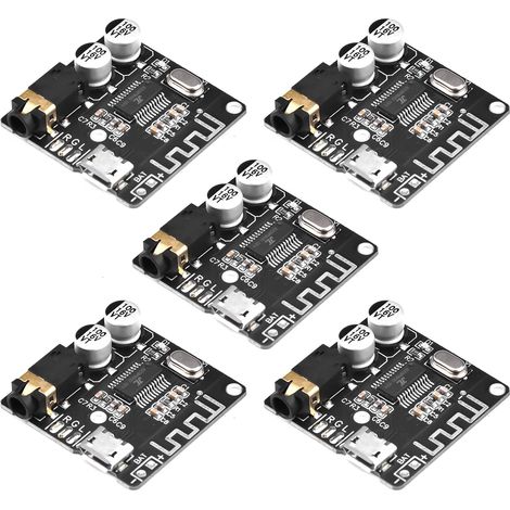 Modulo musicale stereo wireless con ricevitore audio MP3 Bluetooth 5.0 VHM-314 (5 pezzi)