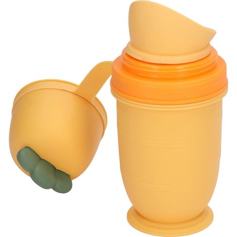 Pot de voyage portable pour enfants, urinoir d'urgence pour l'apprentissage de la propreté en voiture, en voyage et en camping, jaune (1/5)