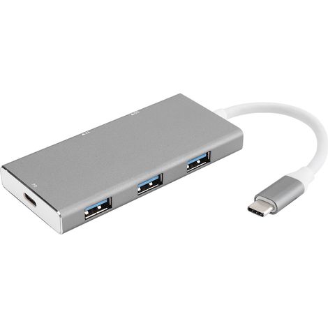 Hub USB Type C multifonctionnel 7 en 1, adaptateur et convertisseur compatibles avec Macbook DC5V (1/5)