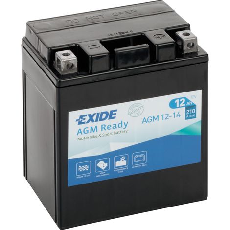 Batteria 12V - Exide Bike AGM Ready - 12 Ah - 210 A