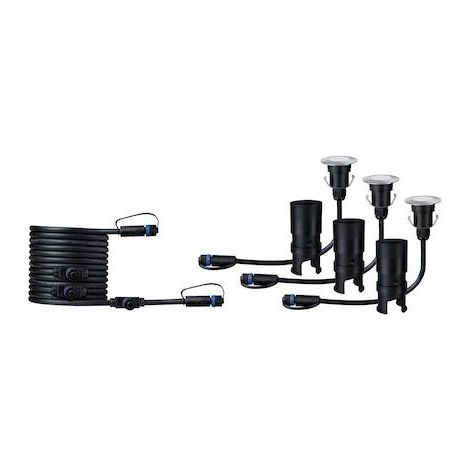 Système d'éclairage Plug&Shine Paulmann 93949 7.5 W N/A argent S320171