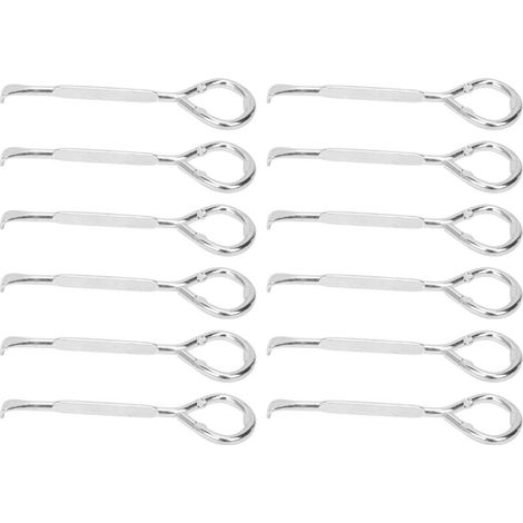 Ouvre-Bouteilles & Boîtes en Acier Inoxydable, Outil Cuisine Multifonction, Lot de 12 (1/4)