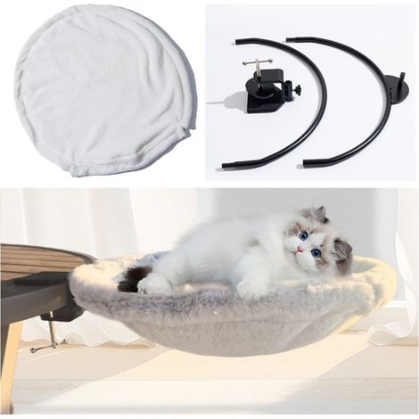 Lit de bureau pour chat en hamac réglable (1/5)