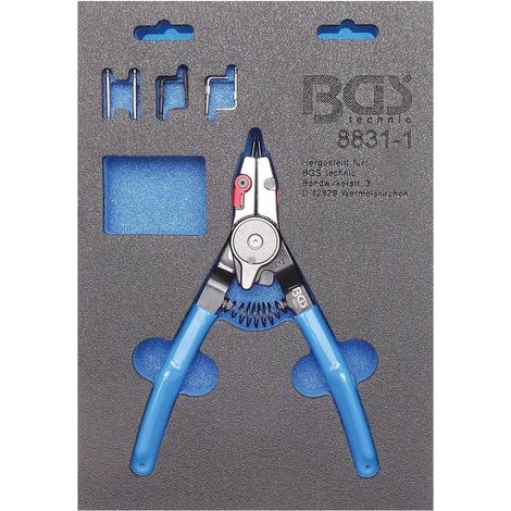 Pince à Circlips 180 mm - Points Échangeables - Pour Circlips Internes et Externes - Précision et Durabilité - D-Work (1/5)
