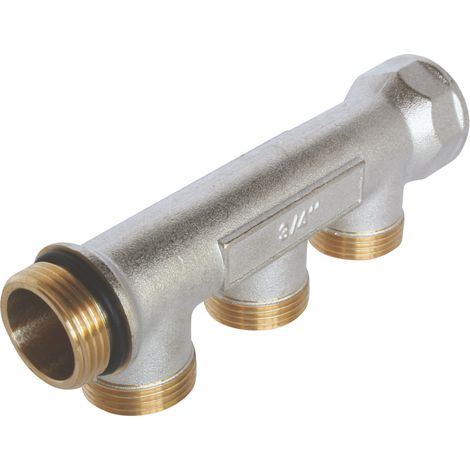 Collecteur de distribution 3 sorties à portée conique easy lock 3/4ek