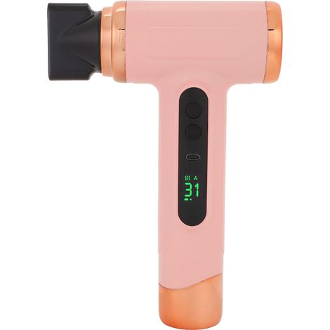 Sèche-cheveux sans fil 15600 mAh, portable et rechargeable par USB, avec fonction air chaud/froid, 200 W, idéal pour les étudiants et les résidences universitaires. (1/5)