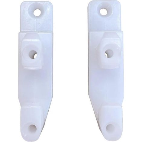 Support de fixation pour façade de tiroir Innotech - Équerre à visser (lot de 2)