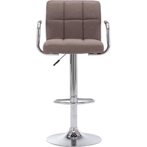 Maison Exclusive - Barhocker Taupe Stoff