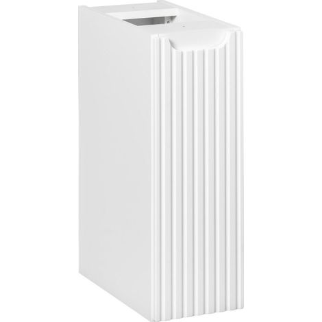Meuble bas de salle de bain à suspendre NOVA blanc 20 x 57 cm (1/5)