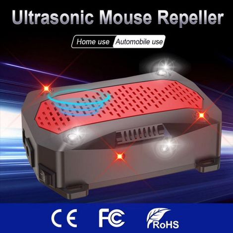 Répulsif À Ultrasons - Pour Moteur De Voiture - Intérieur Et Extérieur - 3 En 1 - 1 Pièce (1/5)