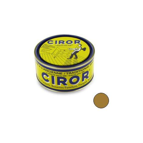 Cire pâte encaustique 500ml chêne clair – Brillant antiquaire – Résistance aux tâches – Entretien meubles et boiseries – Avel