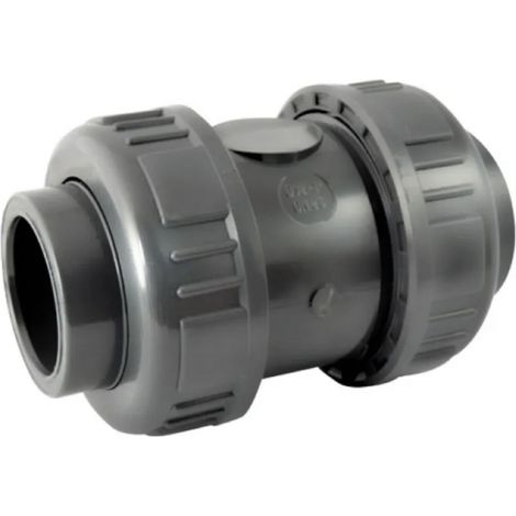 Valvola di ritegno a molla in PVC, femmina 63 mm