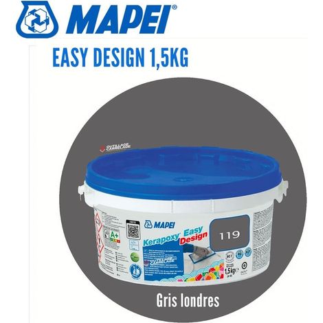 Joint époxy Kerapoxy Easy Design MAPEI 119 Gris londres - 1,5 Kg