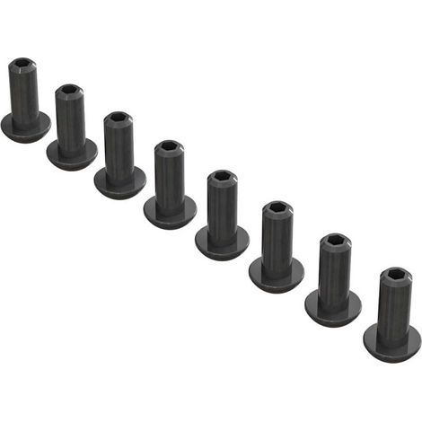 ARRMA Double Socket Button Head Screw 4x10mm (8)