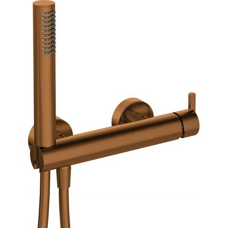 Deante Silia Duscharmatur braun gebürstet minimalistisch
