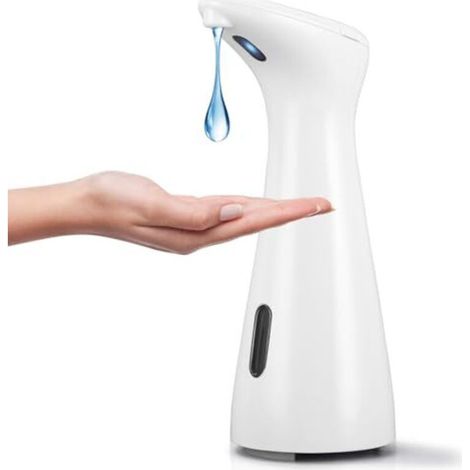 Automatic Soap Dispenser, 200ml Liquid Soap Dispenser with Infrared Sensor, IPX6 Waterproof Touchless Soap Dispenser, Suitable for Kitchen, Bathroom (1/5)