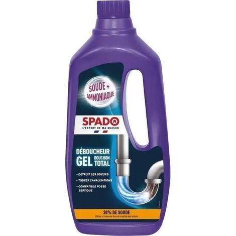 Spado Rohrreiniger Gel zum Verstopfenlösen 1l - Spado