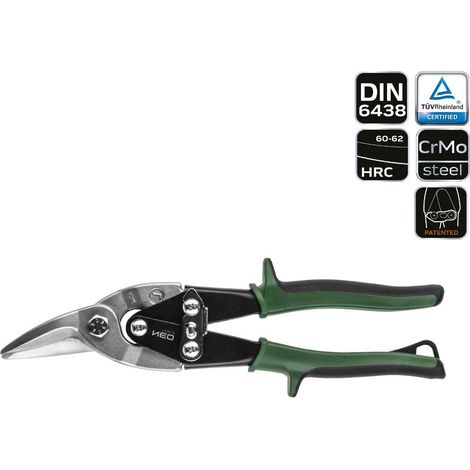 Blechschere 250 mm, rechts (1/3)